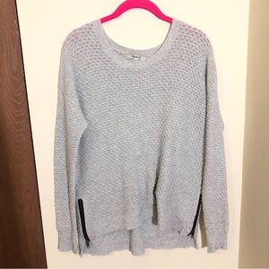 Light gray madewell sweater
